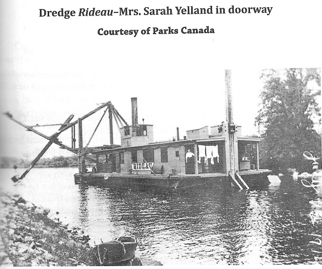 The Dredge Rideau on the Tay Canal
