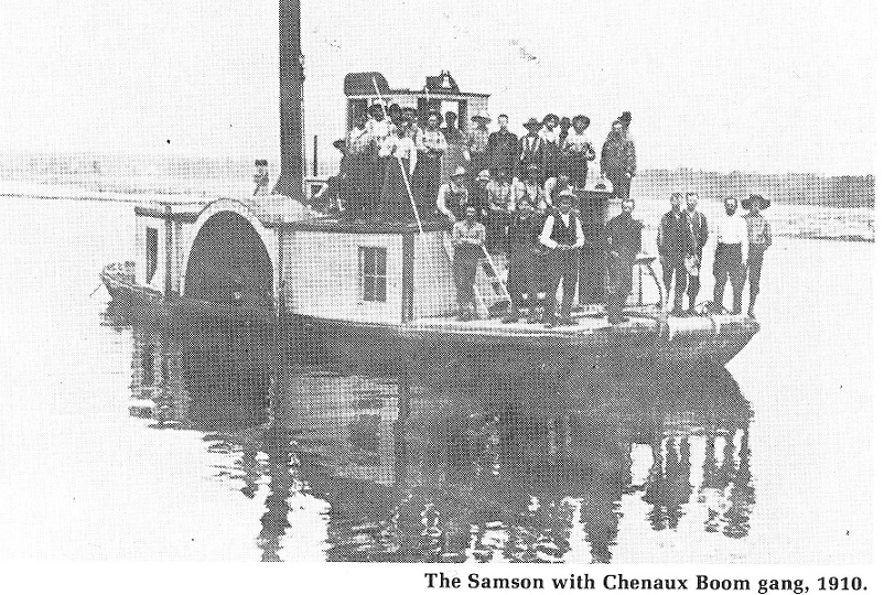The steamship Samson on the Ottawa River, 1910