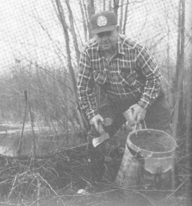 Angus MacRae, Trapping Beaver in Glengarry County, Ontario, Canada
