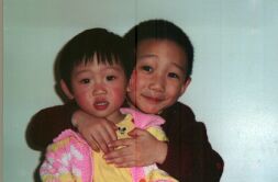 Lisa & Darius on her 3 year birthday