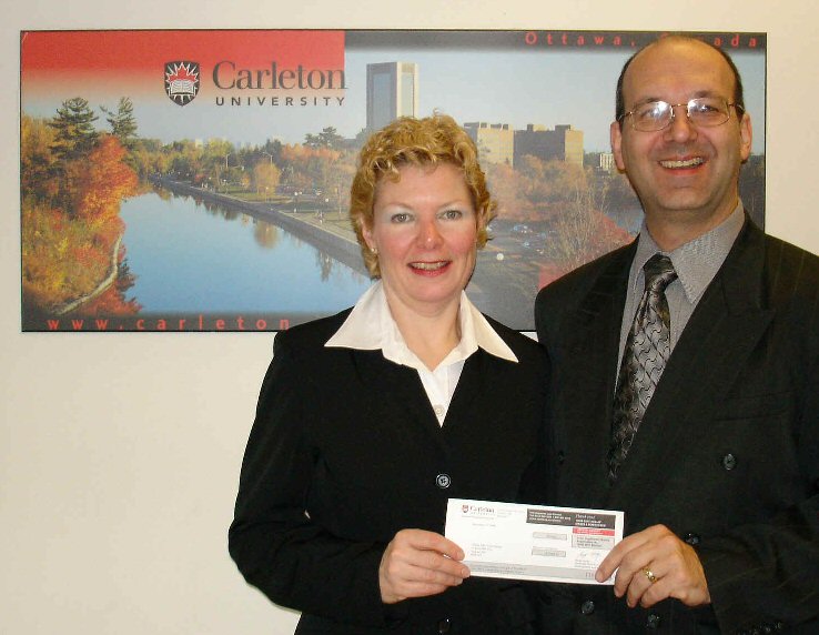 Carleton Rep Rowena Griffiths - Dec. 2004