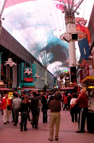 Freemont Street Light Show