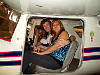 Adam & Chris in the Cessna 150, we fit!