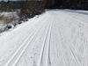 Ski tracks