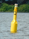 Q Mark racing buoy
