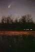 Hale-Bopp photo - Reflection