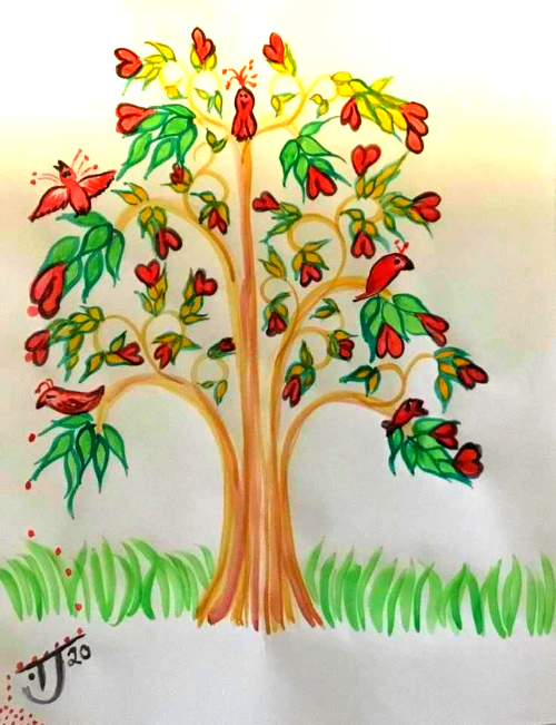  Tree of Life 2020 deep thoughts art therapy