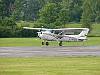 Cessna 172 lands at Rockcliffe