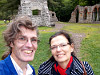 Adam & Brenda at the Abbey Ruins