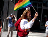 Jesus at the 2014 Pride Parade