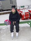 Kathryn ready to skate the Rideau Canal