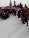Beavertails line-up on the Rideau Canal