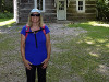 Kathryn at Herridge cabin
