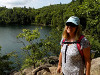 Kathryn at Pink Lake