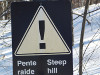 Steep Hill sign