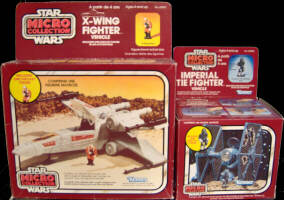 Micro Collection X-Wing and TIE Fighter Vehicles