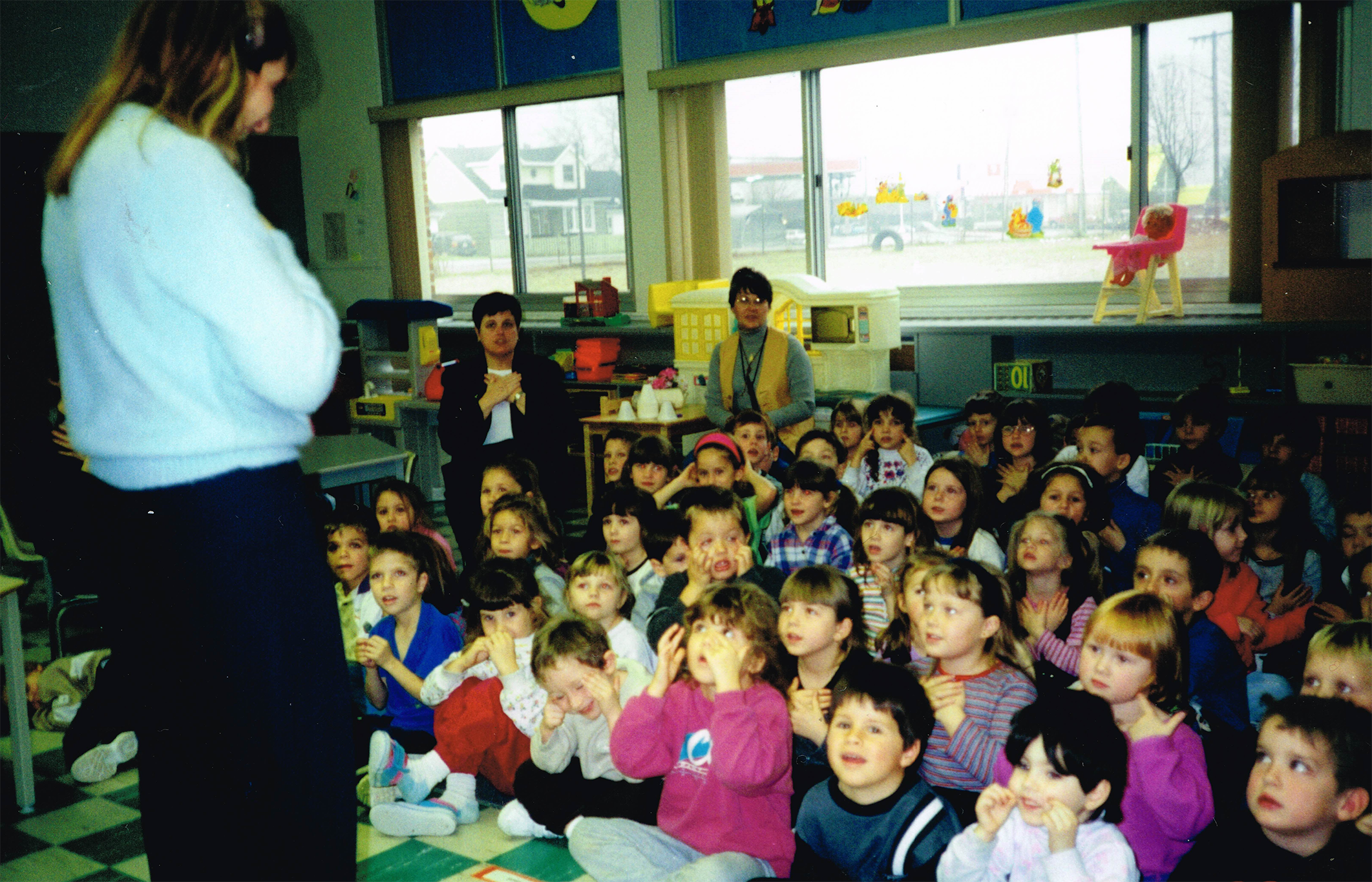 1999 22 nov Atelier scolaire Denyse