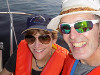 Jane & Adam sailing Vesper