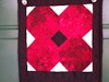 Remembrance Day miniature door hanging quilt