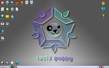 Puppy Linux 5.0.0 desktop